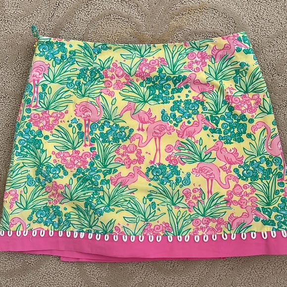 Flamingos and Pelicans skort by Lilly Pulitzer - size 4 - Picture 6 of 6